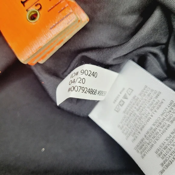 EXPRESS Slip Dress Womens Black Small Satin V-Neck Asymmetrical Midi Coctail - Picture 12 of 12